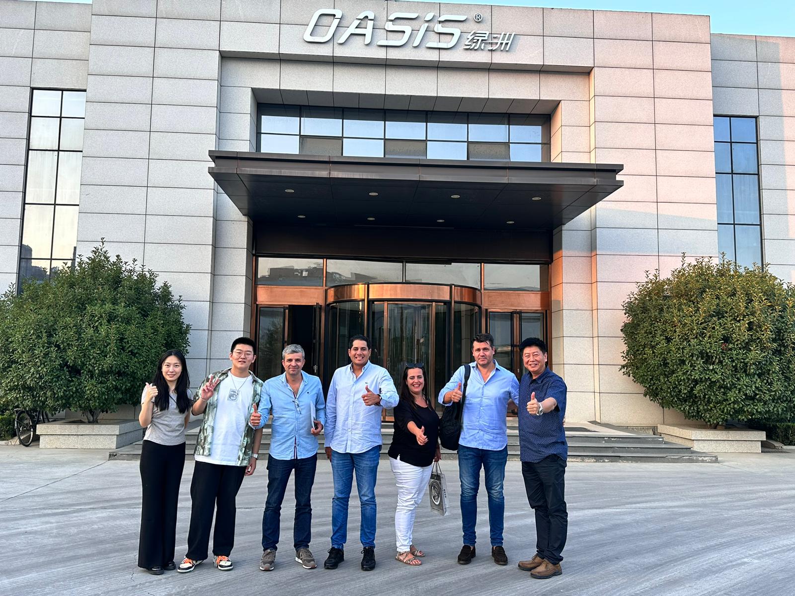 Curso comercial OASIS en JINAN, nueva gama 2024