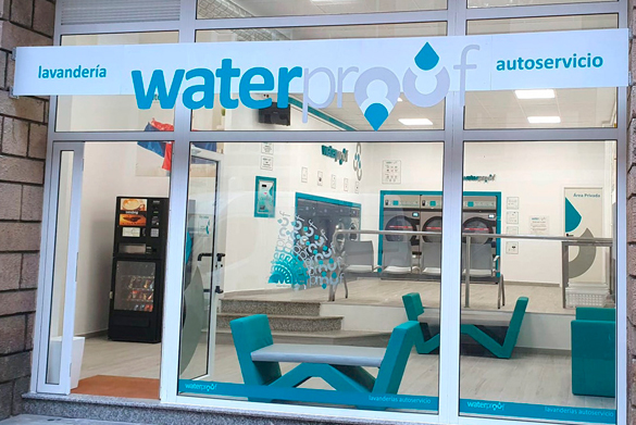  WATERPROOF lavanderías autoservicio